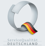 Logo Servicequalität Deutschland