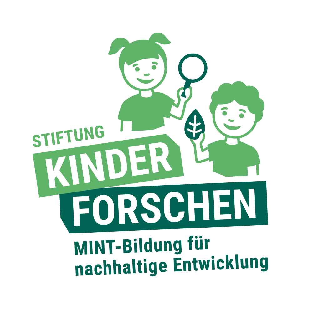 Logo Haus der kleinen Forscher - Naturwissenschaften und technik für Mädchen und Jungen