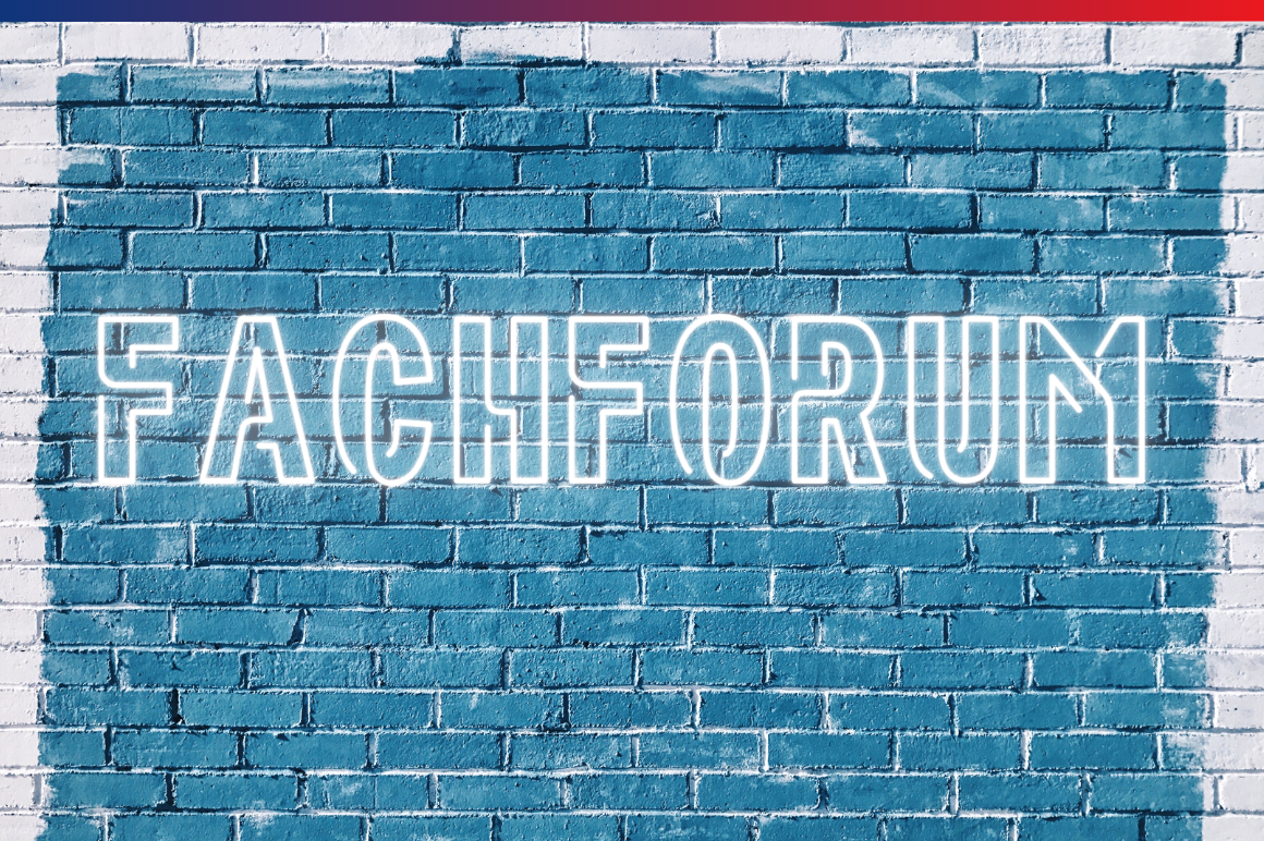 Symbolbild mit der Aufschrift Fachforum