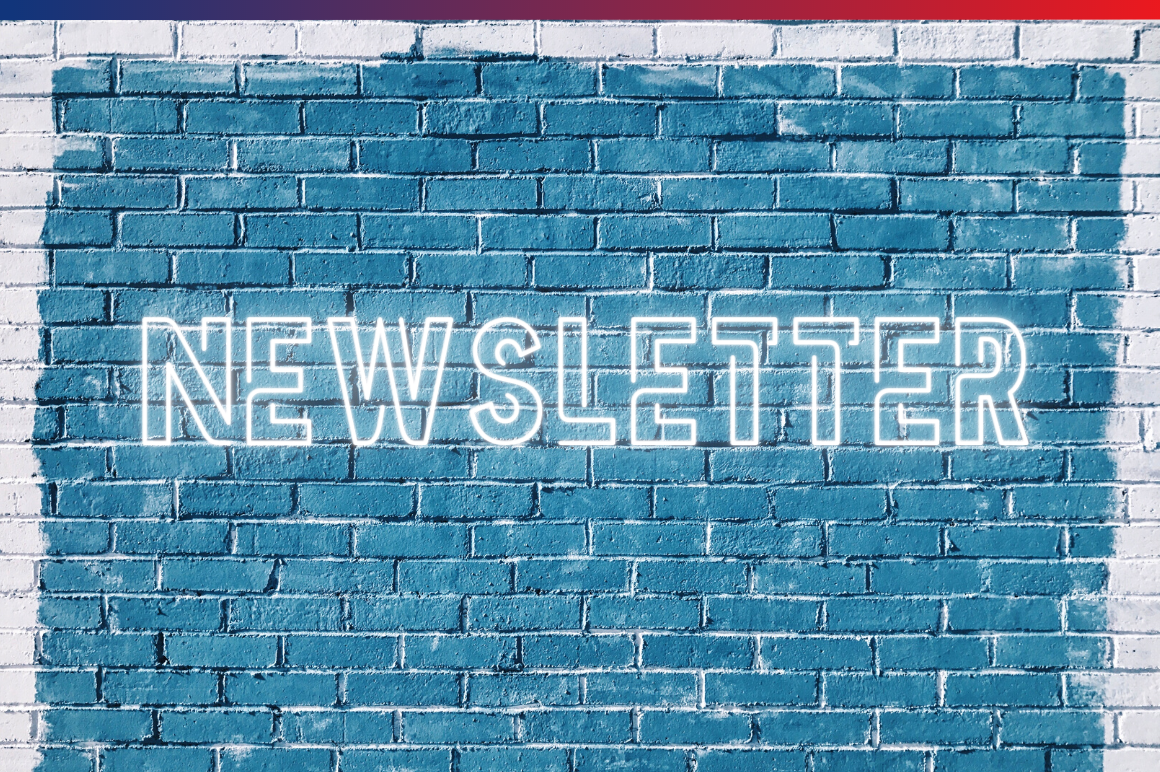 Symbolbild mit der Aufschrift Newsletter