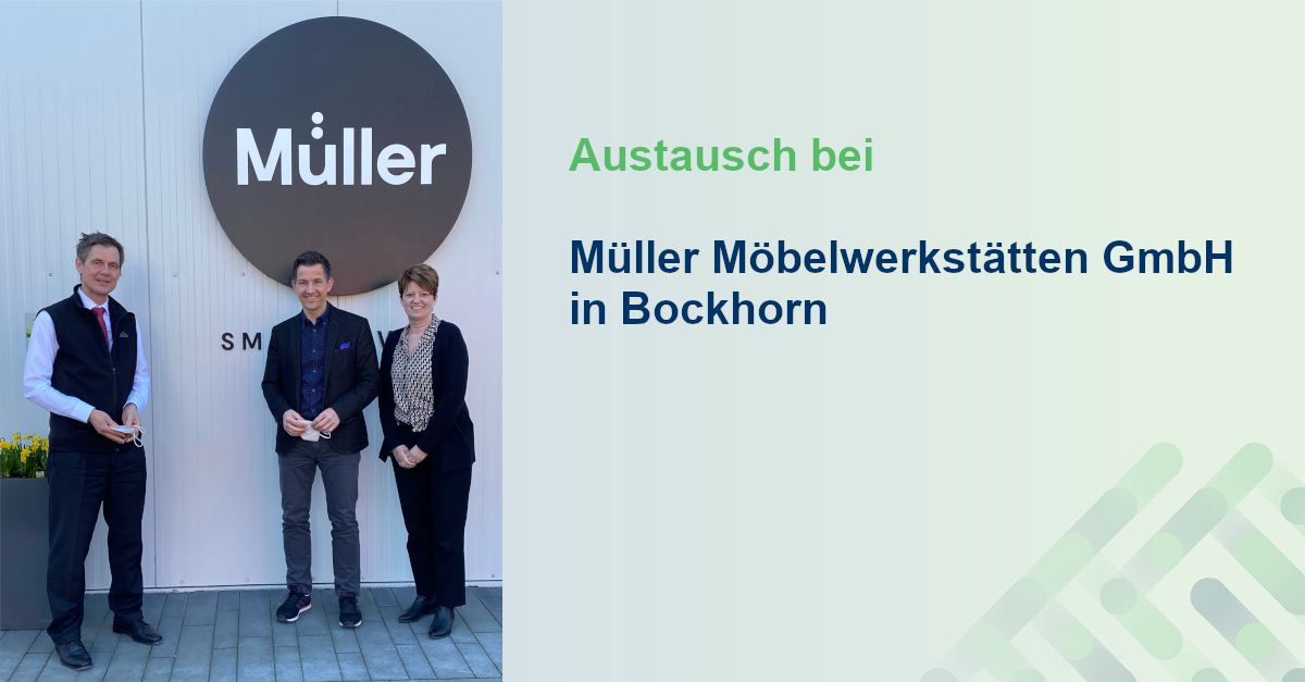 Austausch bei der Müller Möbelwerkstätten GmbH