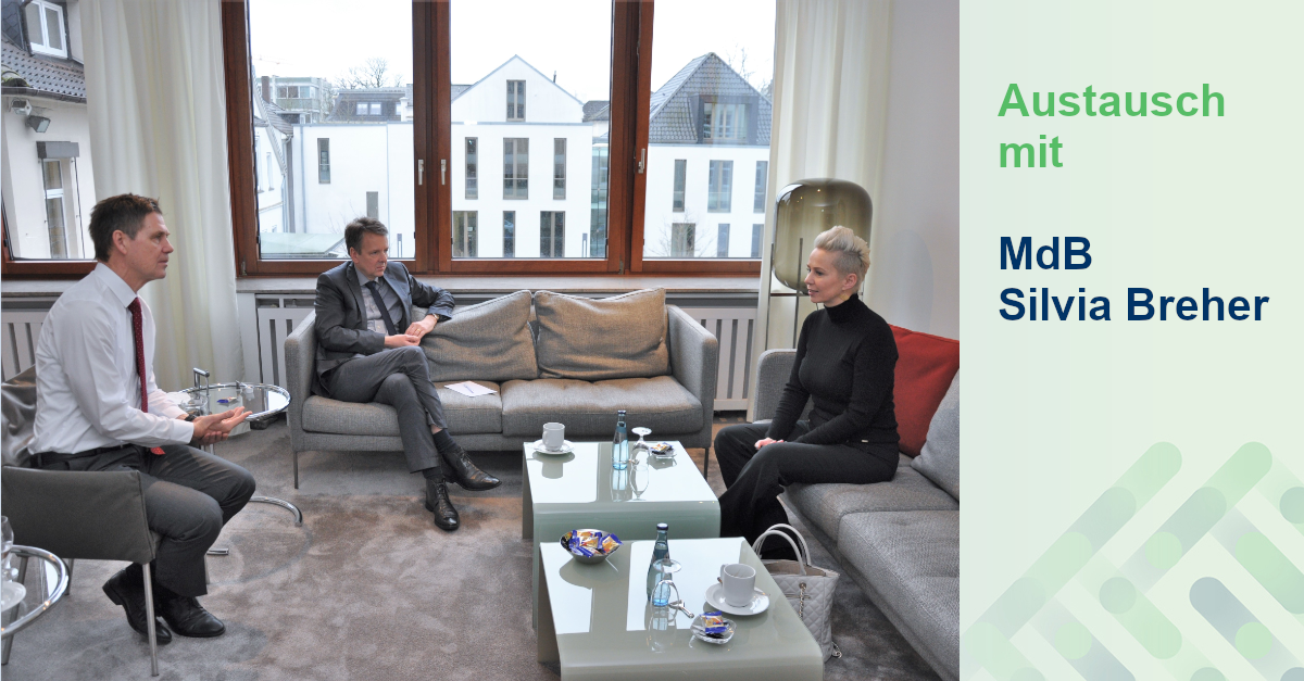 Austausch mit MdB Silvia Breher