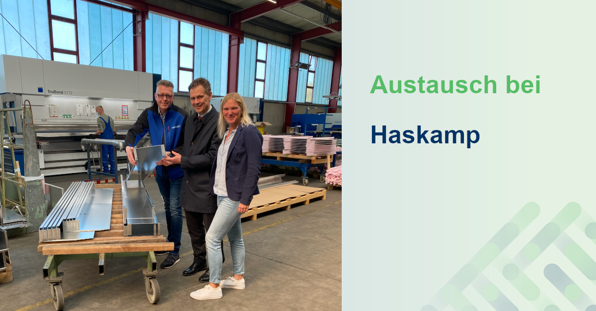 Karsten Behrens, IHK-Präsident Jan Müller und Barbara Haskamp
