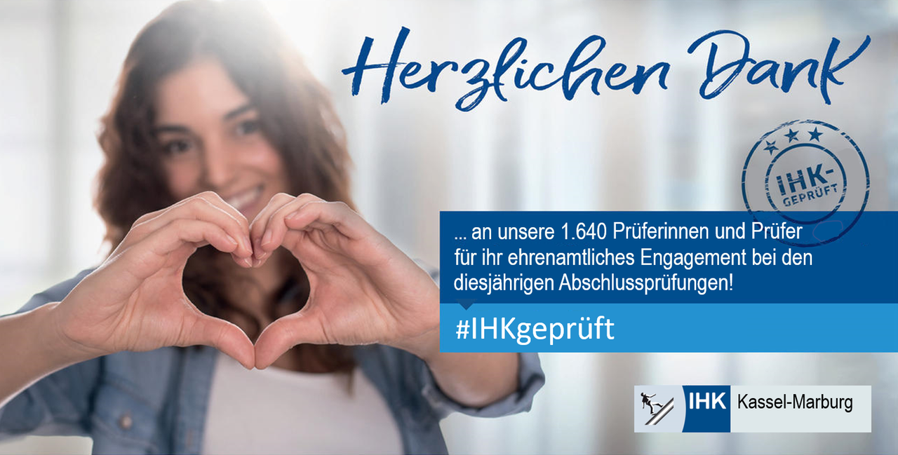 Herzlichen Dank an unsere Prüfer
