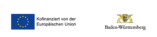 Logos: Konfinanziert von der Europäischen Union, Baden-Württemberg