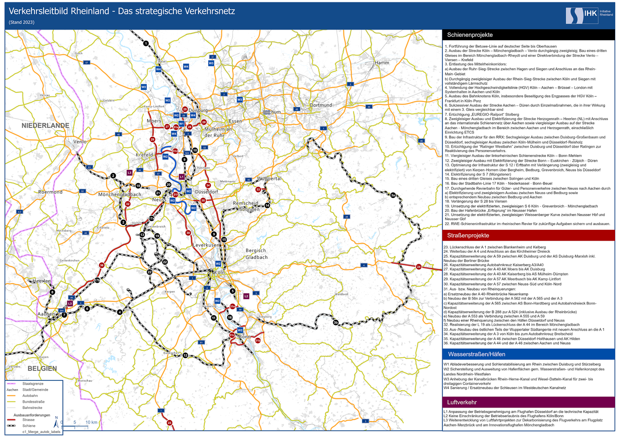 Verkehrsleitbild Rheinland 2023