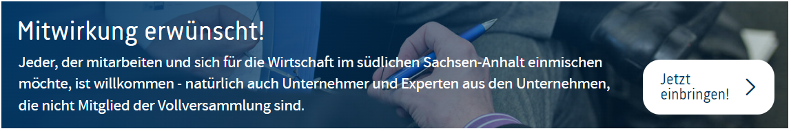 Infobanner Mitwirkung erwünscht!