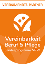 Logo für das Landesprogramm NRW Pflege und Beruf