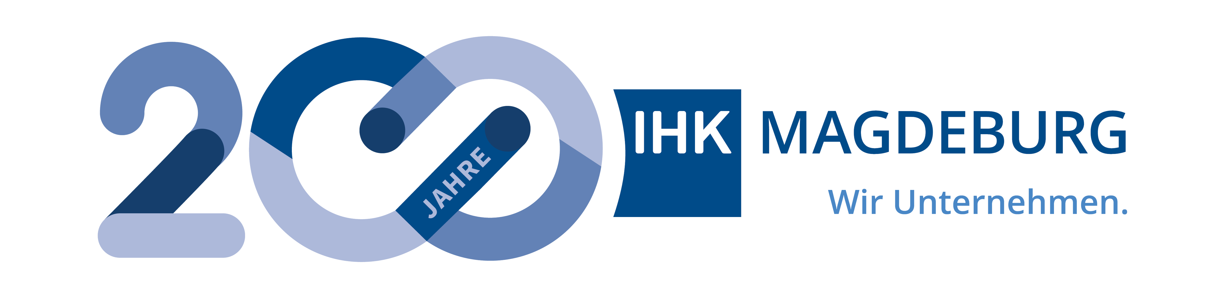 Logo der IHK Magdeburg zum 200. Jubiläum