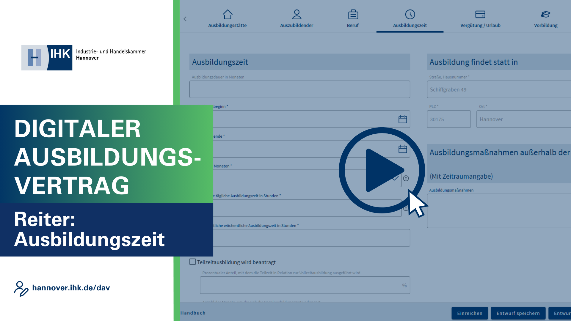 Reiter Ausbildungszeit