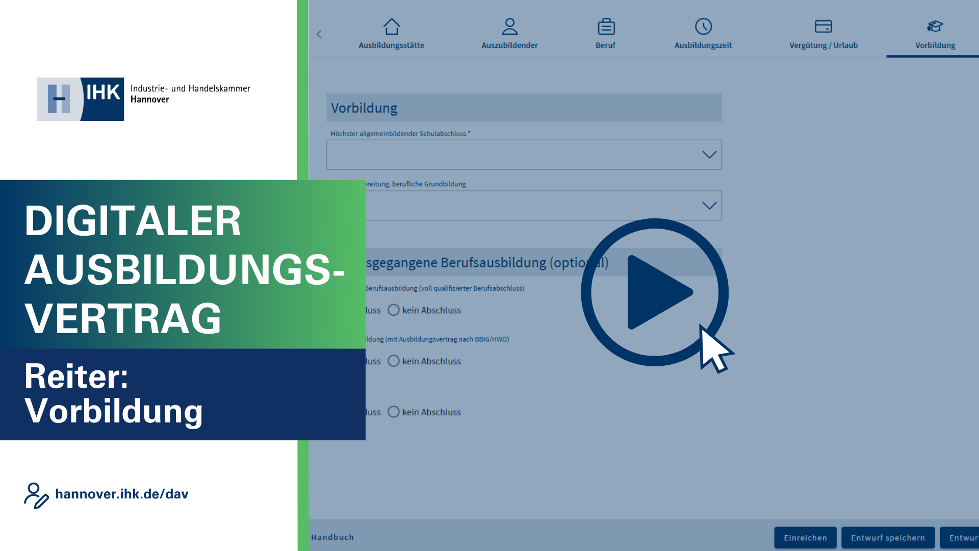 Reiter Vorbildung