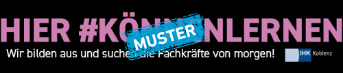 Websticker schmal schwarz