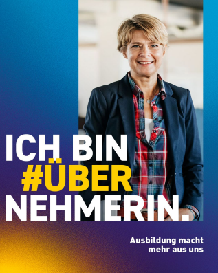 Ich bin #Übernehmerin_PPt Vorlagen_Beispielbild
