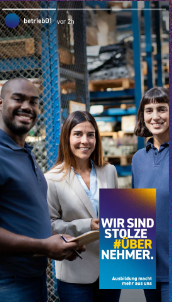 Wir sind stolze #Übernehmer_Sticker_Beispielbild2