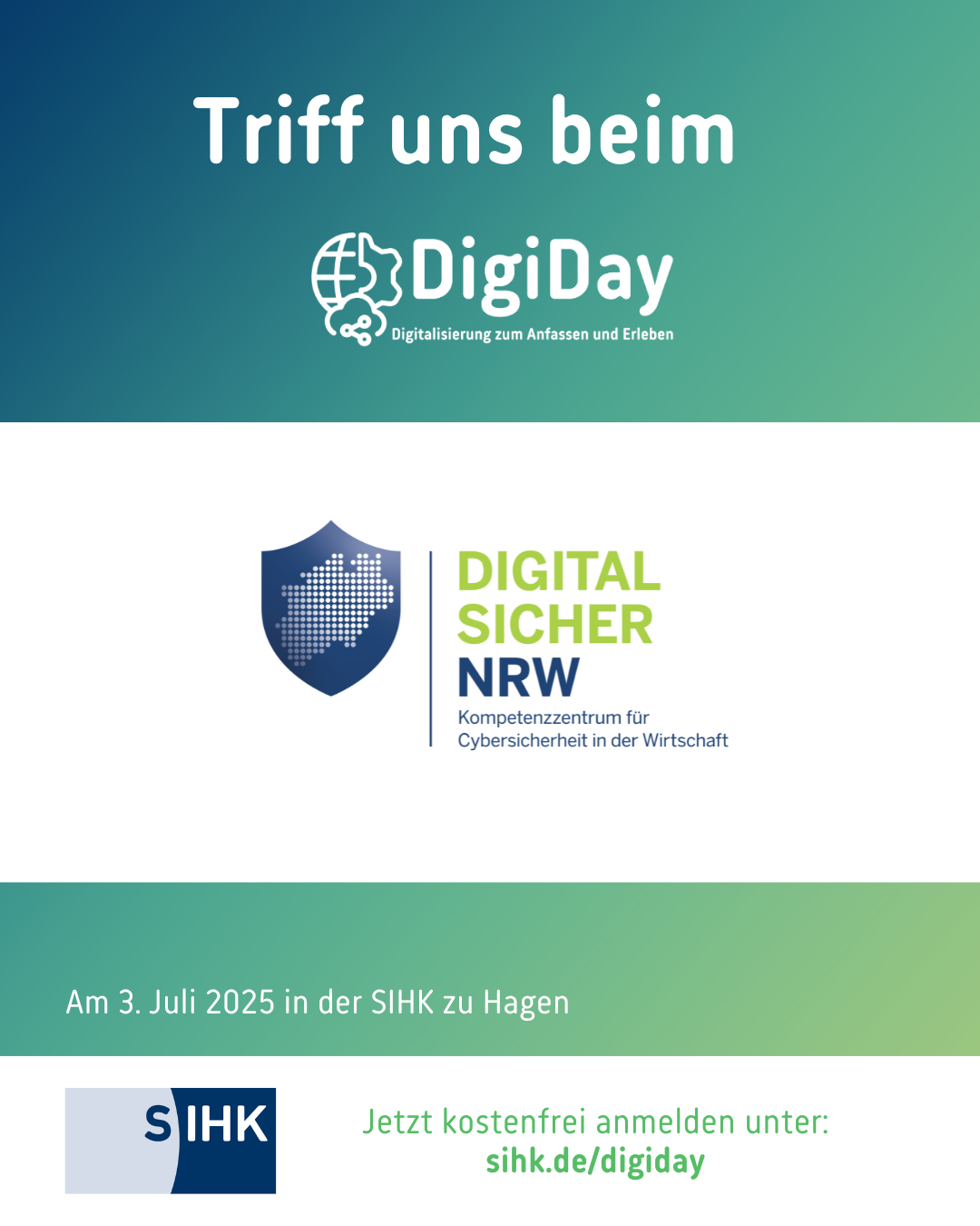 Logo des Austellers beim DigioDay 2025 Kompetenzzentrum Cybersicherheit