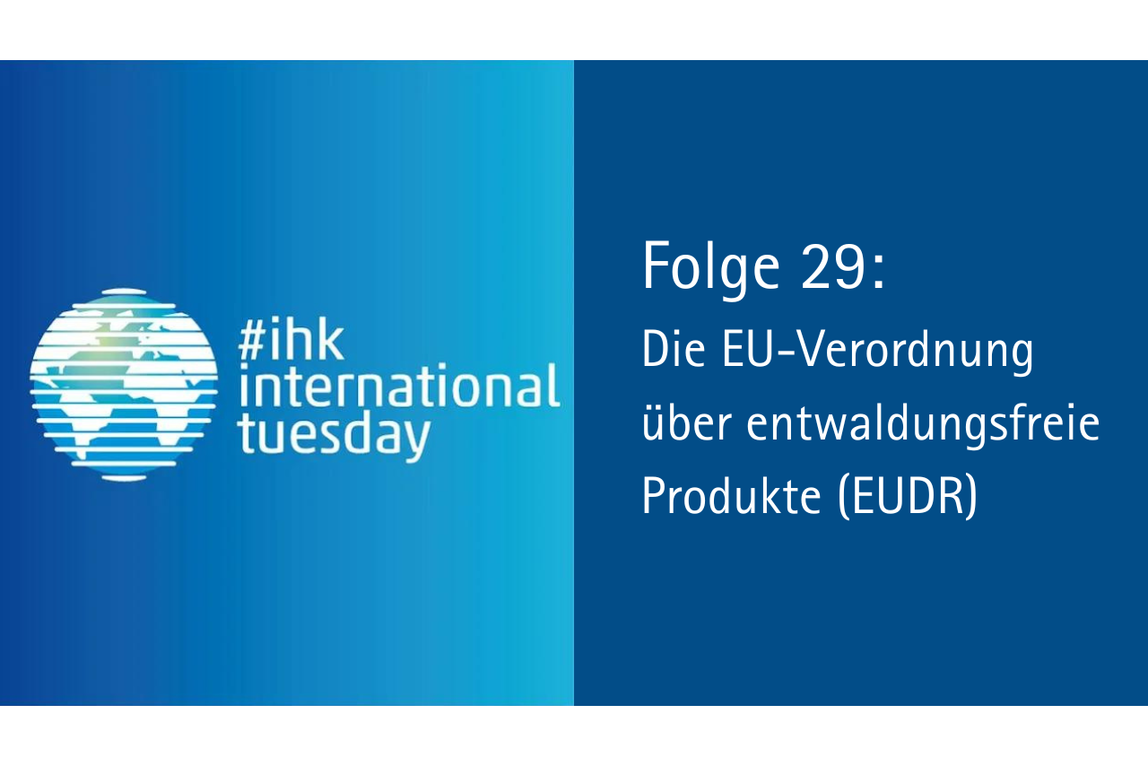 Cover der Folge 29: Die EU-Verordnung über entwaldungsfreie Produkte (EUDR)