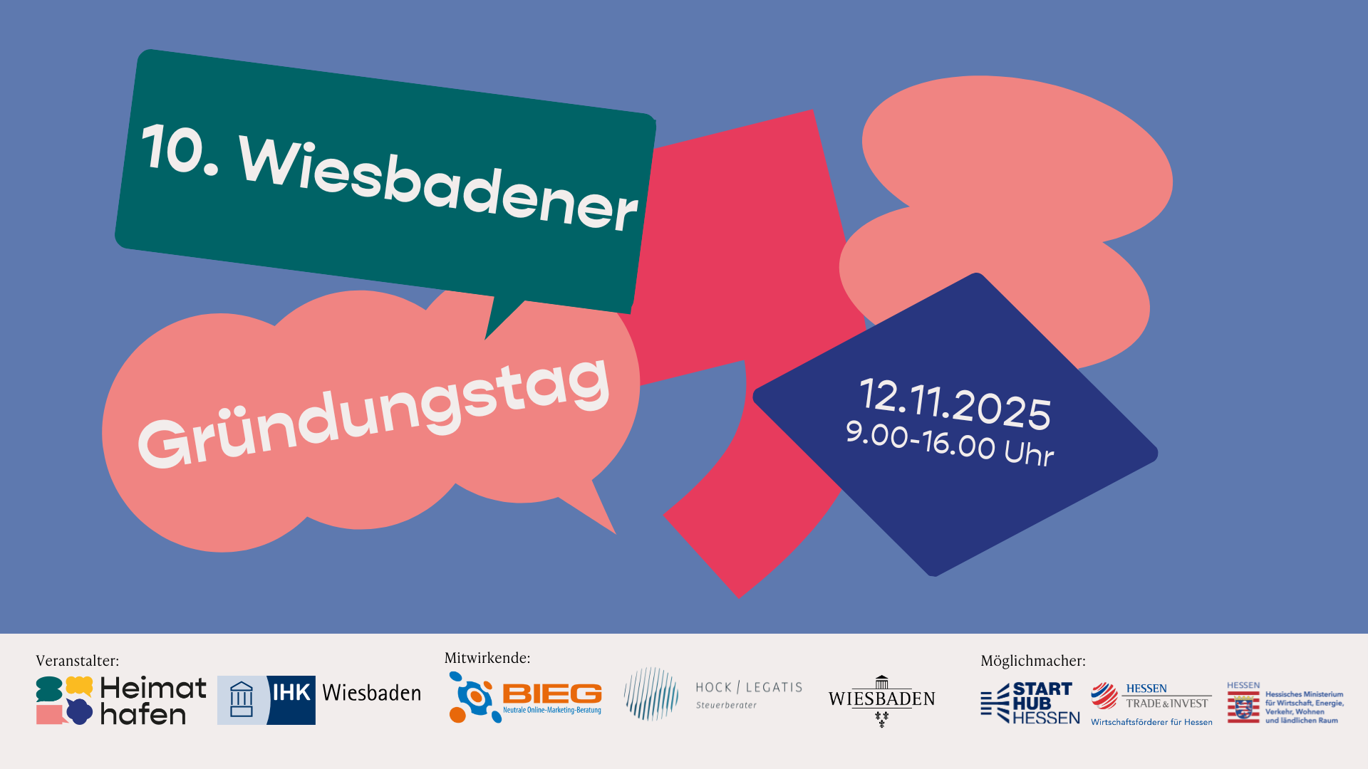Eventheader für 9. Wiesbadener Gründungstag
