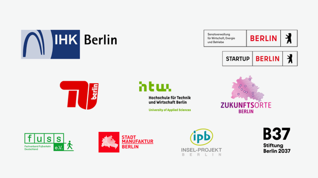 Auflistung der Projektpartner 100m Zukunft