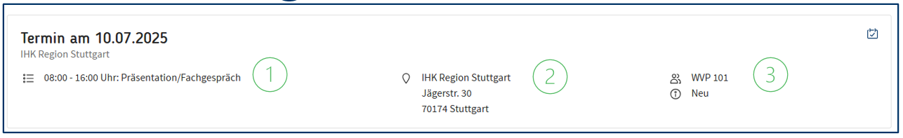 Entschädigung durchführen