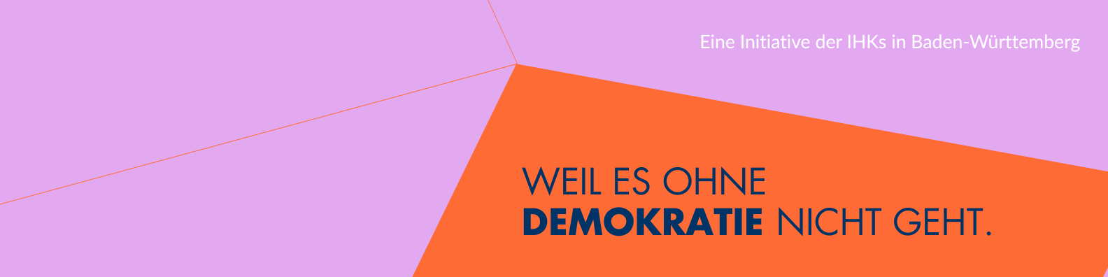 LinkedIn-Banner Demokratie