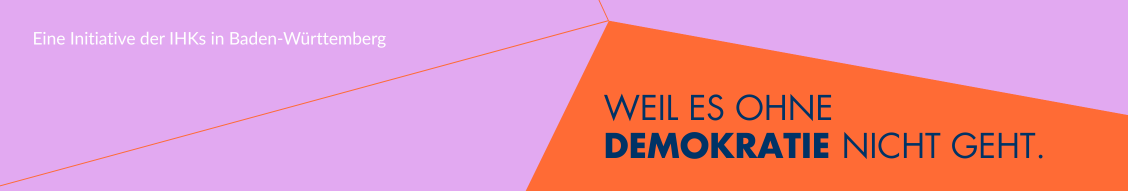 LinkedIn-Banner Unternehmen Demokratie