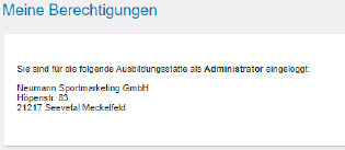 Screenshot Anwendung ASTA-Infocenter