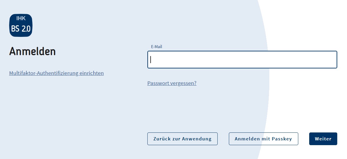 Screenshot Klickpfad zum digitalen Berichtsheft