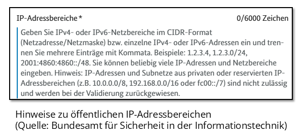 NIS-2 Infobox - Öffentliche IP-Adressbereiche