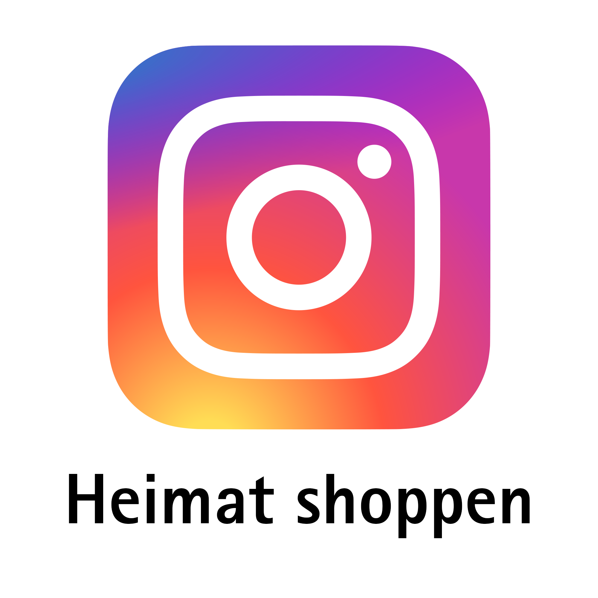 Icon: Heimatshoppen auf Instagram