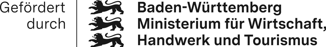 Logo des Baden-Württembergischen Ministeriums für Wirtschaft, Handwerk und Tourismus