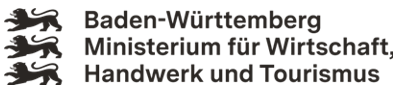 Logo Ministerium für Wirtschaft, Handwerk und Tourismus