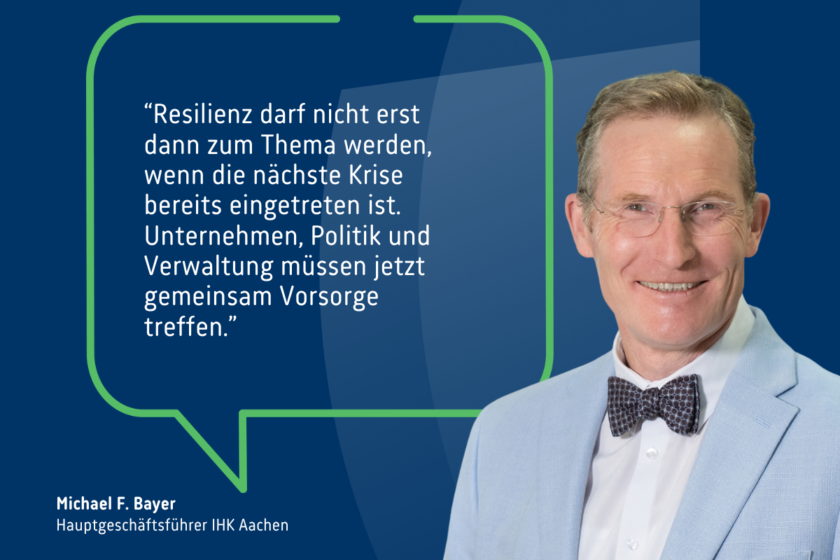 Mann mit Sprechblase Porträtbild