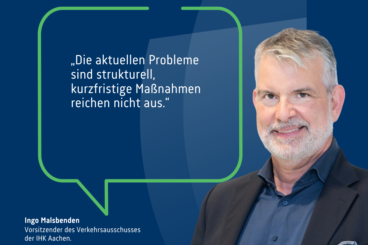 Portät eines Mannes mit Sprechblase