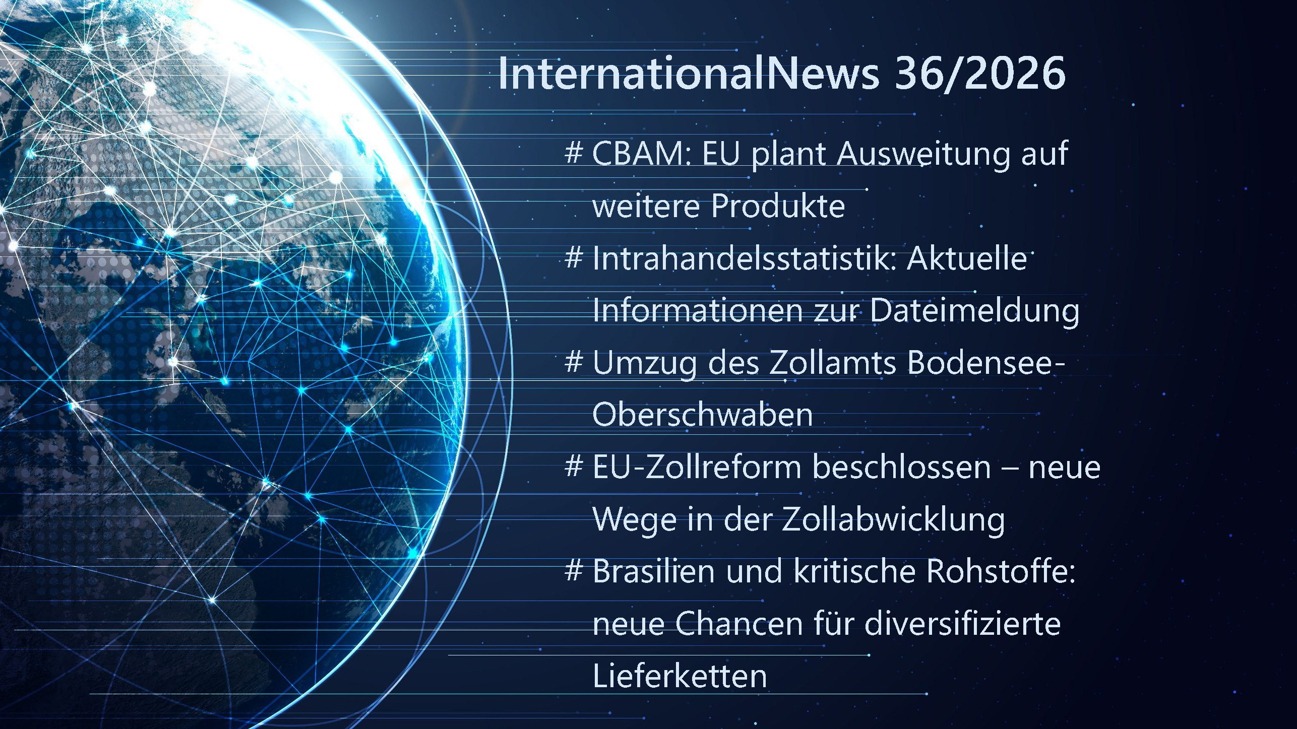 Virtuelle Weltkugel symbolisiert weltweite Vernetzung.