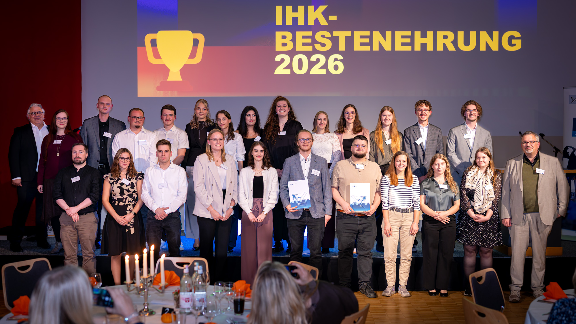 Gruppenbild Bestenehrung Marburg