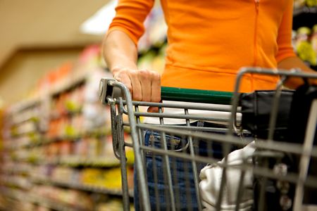 Supermarkt Einkaufswagen