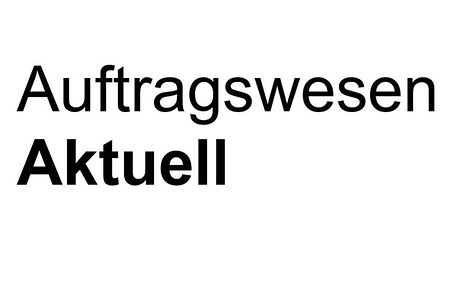 Wortmarke Auftragswesen Aktuell