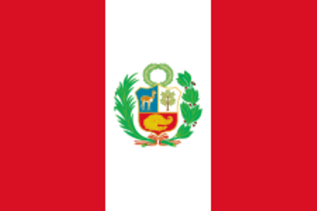 Flagge Peru