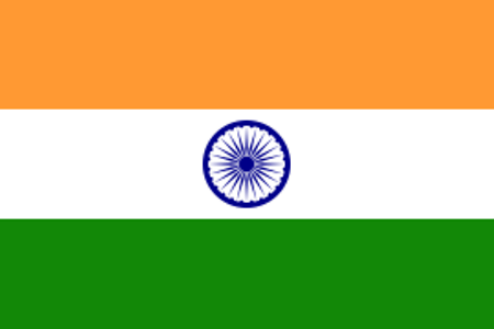 Flagge Indien