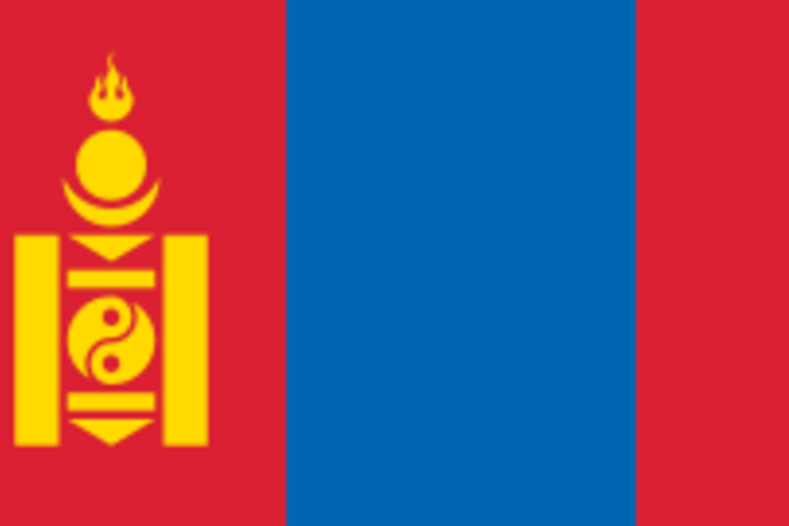 Flagge Mongolei