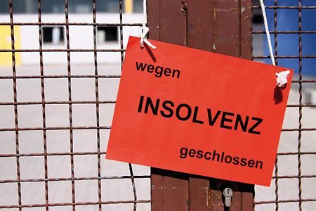 wegen Insolvenz geschlossen