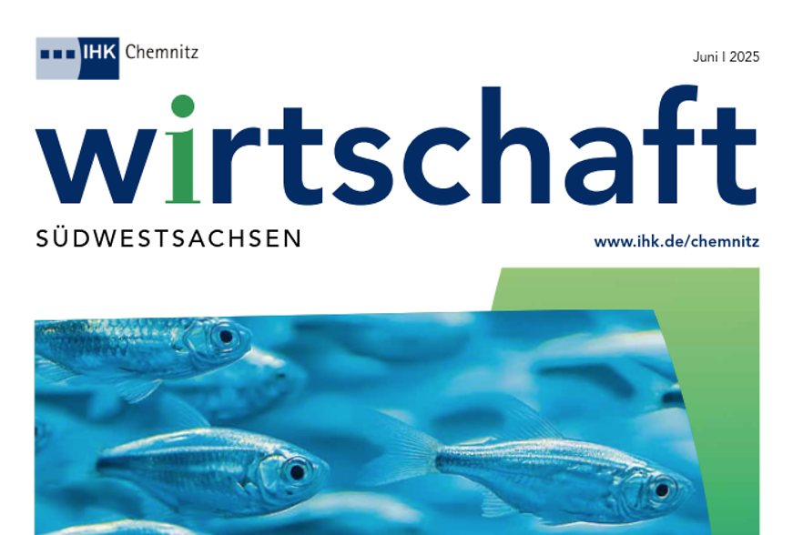 Bild einer Straße sowie Schrift Masterplan Südwestsachsen (nicht barrierefrei, PDF-Datei)