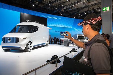 Mercedes-Benz Vision Van auf der IAA