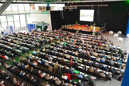 Die vollbesetzte Rotunde der L&uuml;becker MuK zur Klimakonferenz 2014