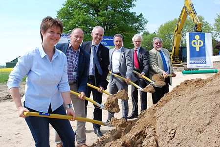 Spatenstich f&uuml;r die WAS-Gewerbefl&auml;chen