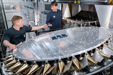Produziert Eiswaffeln f&uuml;r den Weltmarkt: Walterwerk in Kiel