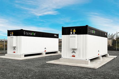 Speichercontainer der Wind to Gas Energy GmbH
