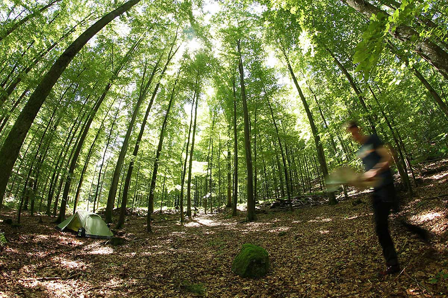 Trekking-Camps können im Naturpark und im Nationalpark gebucht werden.