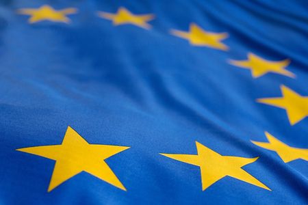Europaflagge mit Schriftzug Europawahl 2019 Mitentscheiden, mitbestimmen!