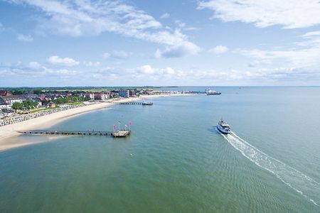 Luftbild von der Insel F&ouml;hr